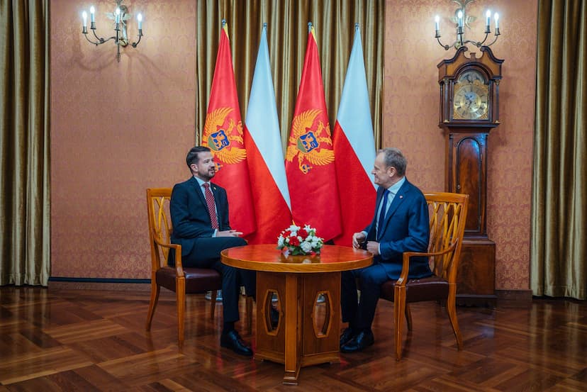 Milatović- Tusk: U toku poljskog predsjedavanja EU održati međuvladinu konferenciju sa Crnom Gorom