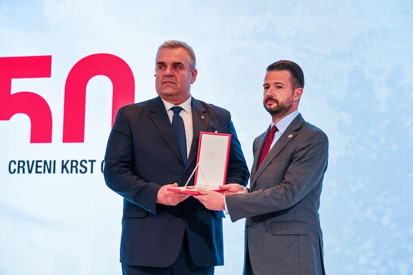 Milatović na Cetinju povodom 150 godina Crvenog krsta: Orden za humanost koja drži društvo na okupu