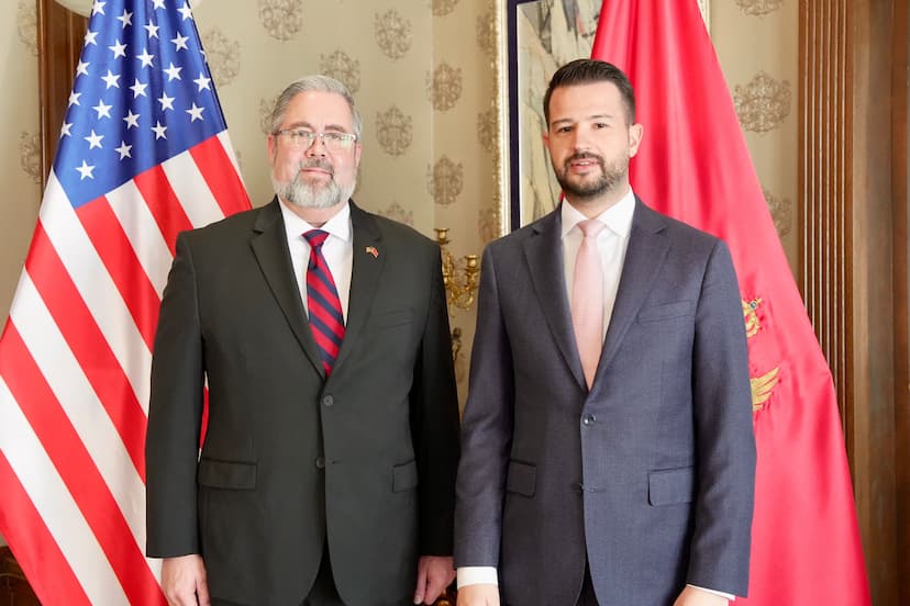 Predsjednik Milatović razgovarao sa novim američkim otpravnikom poslova