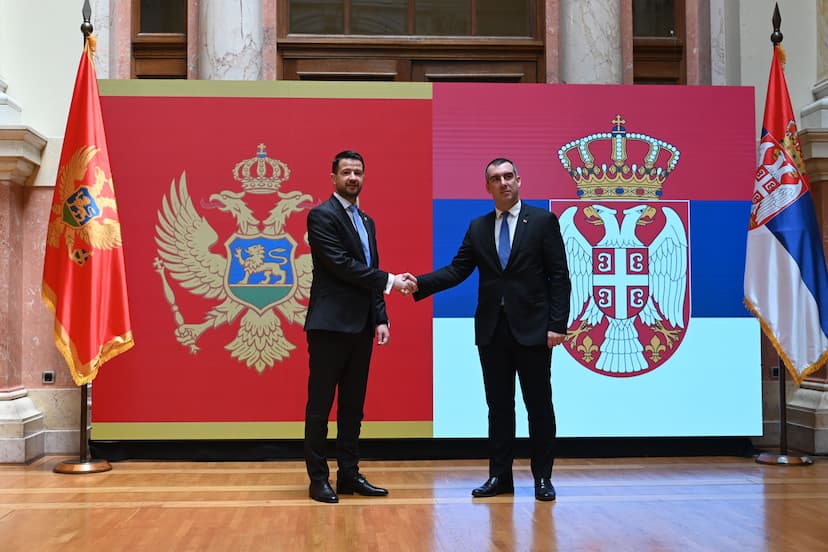 Predsjednik Milatović sastao se sa predsjednikom Narodne skupštine Republike Srbije Vladimirom Orlićem