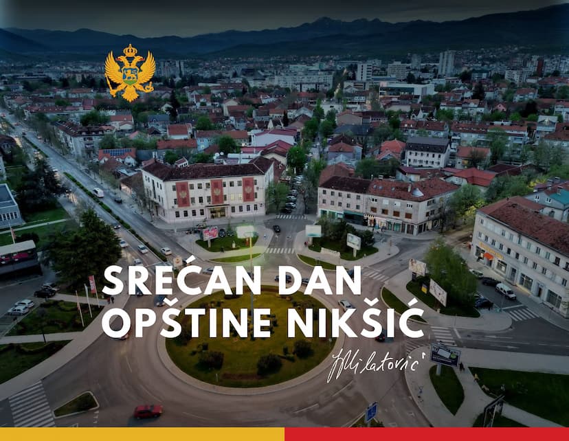 Predsjednik Milatović čestitao Dan opštine Nikšić