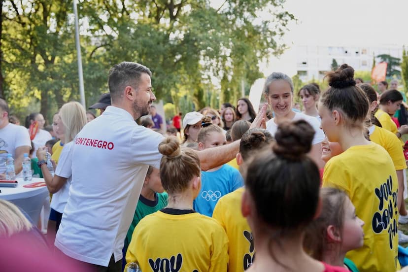 Predsjednik Milatović na Olimpijskom danu: Sport pripada svakom djetetu