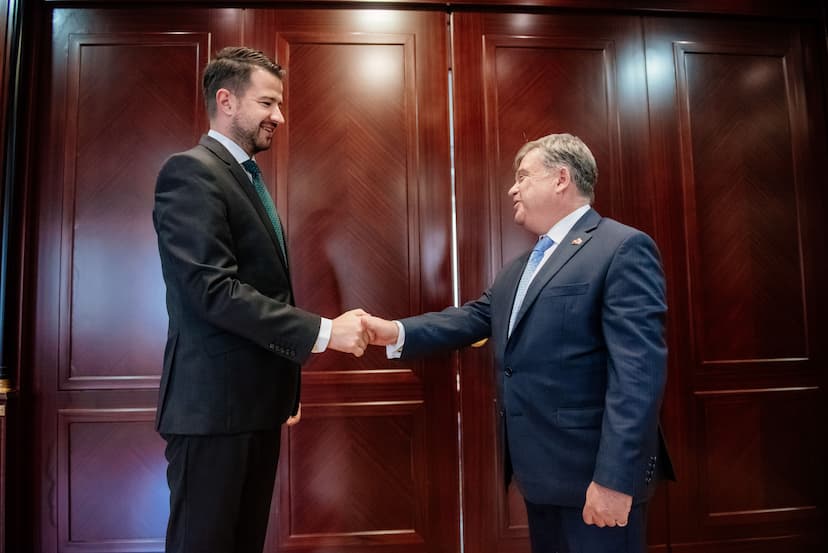 Predsjednik Milatović primio Nj.E. ambasadora Francuske Kristijana Timonijea