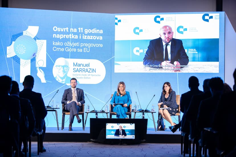Predsjednik Milatović na konferenciji "Crnogorski pregovori sa EU - 11 godina kasnije"
