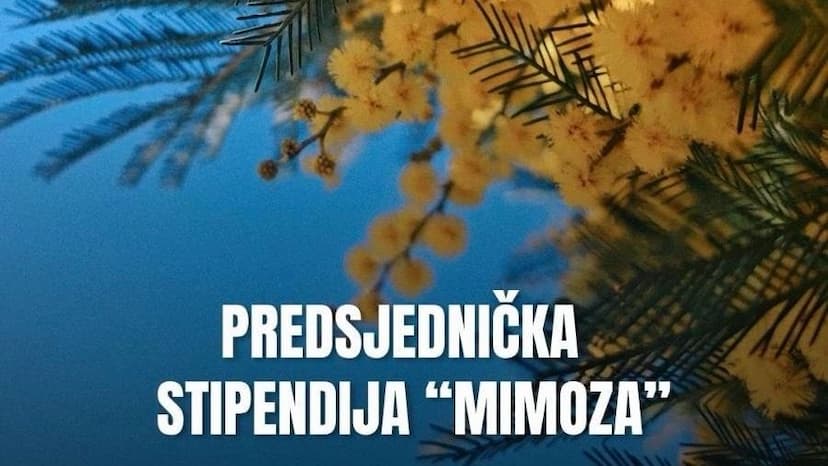 Završen Javni poziv za predsjedničke stipendije „Mimoza”: Pristiglo 14 prijava