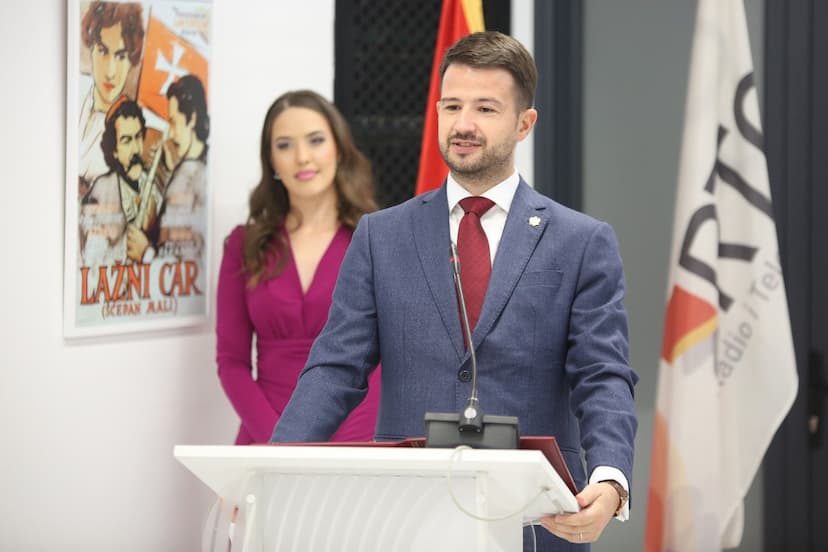 Predsjednik Milatović na promociji spotova himne Crne Gore i EU i otvaranja galerije RTCG