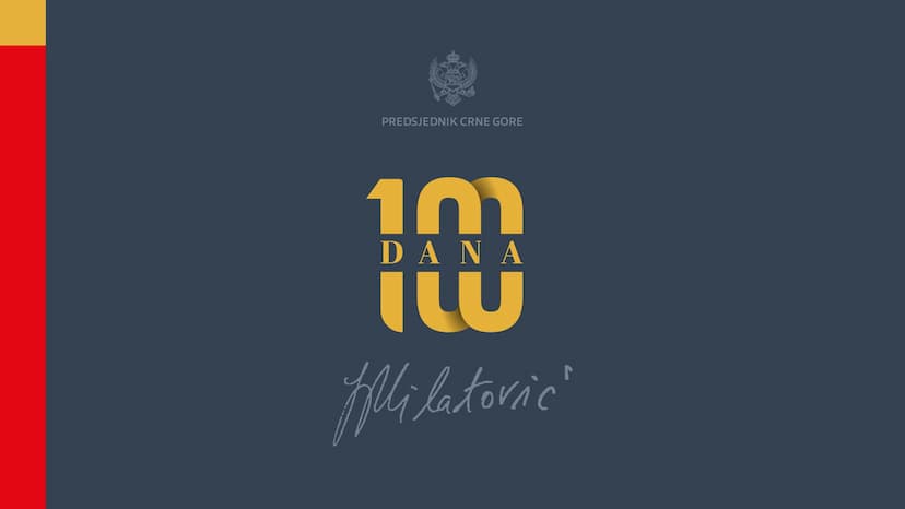 Sto dana mandata predsjednika Crne Gore Jakova Milatovića 