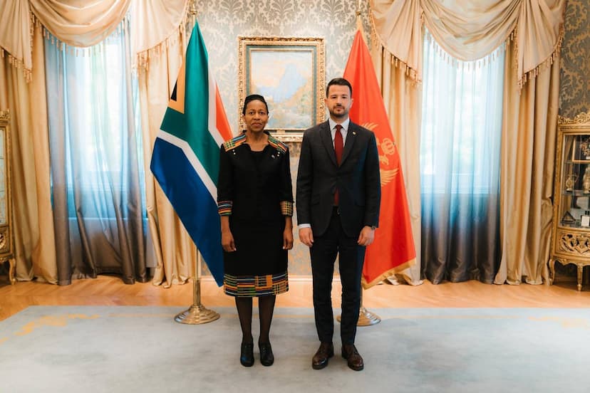 Predsjednik Milatović primio akreditivna pisma novoimenovanih ambasadora Australije, Južnoafričke Republike, Kraljevine Tajland, Repubilike Kirgistan