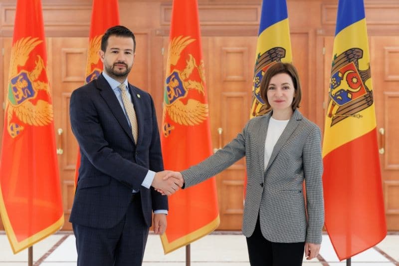 Predsjednica Moldavije Maja Sandu u zvaničnoj posjeti Crnoj Gori