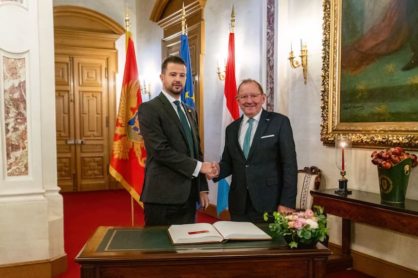 Predsjednik Milatović sastao se sa predsjednikom Predstavničkog doma Luksemburga Fernandom Etgenom