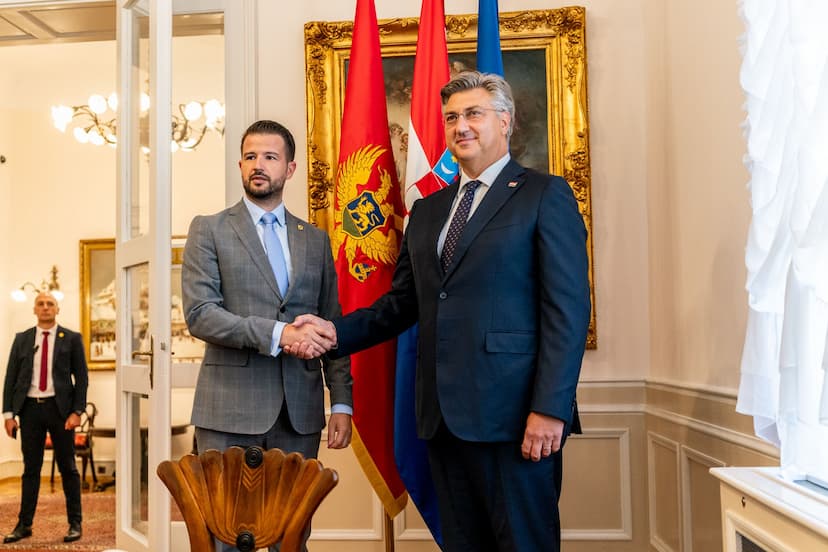 Predsjednik Milatović posjetio Vladu Hrvatske i Hrvatski sabor