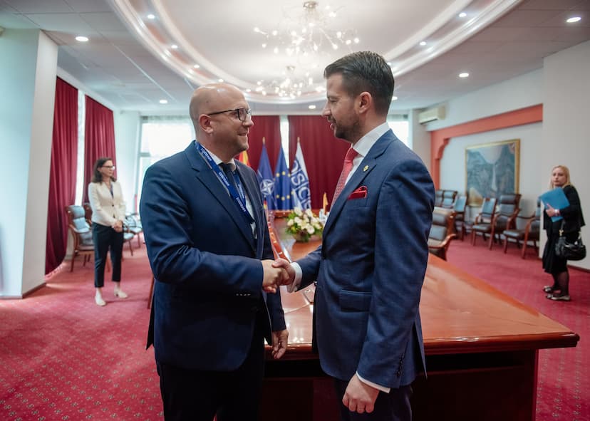Predsjednik Milatović sa specijalnim izaslanikom njemačke vlade za Zapadni Balkan Manuelom Saracinom
