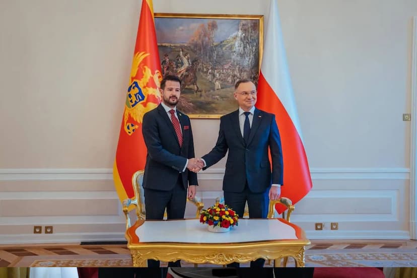 Predsjednik Republike Poljske Andžej Duda u zvaničnoj posjeti Crnoj Gori