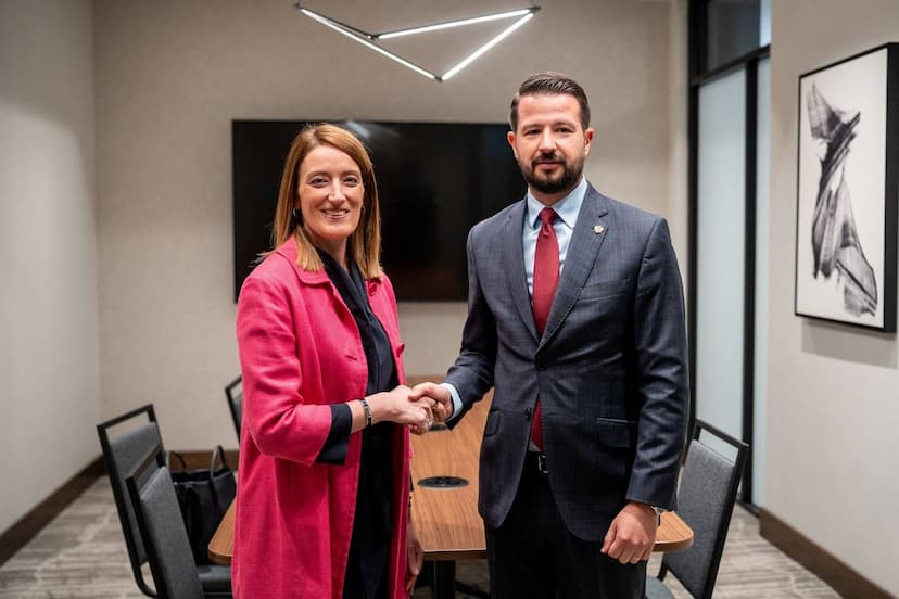 Milatović - Metsola: Evropski put Crne Gore je državni prioritet 