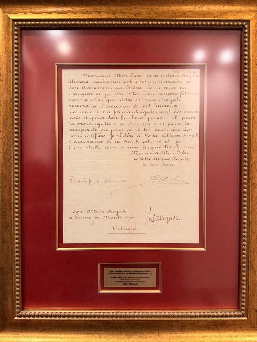 Predsjednik Milatović uručiće kralju Filipu poklon koji čuva sjećanje na vijek prijateljstva Crne Gore i Belgije