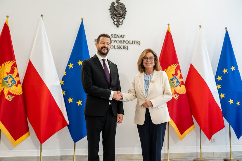 MILATOVIĆ SA PREDSJEDNICOM SENATA: POLJSKA SNAŽNO UZ EVROPSKU BUDUĆNOST CRNE GORE