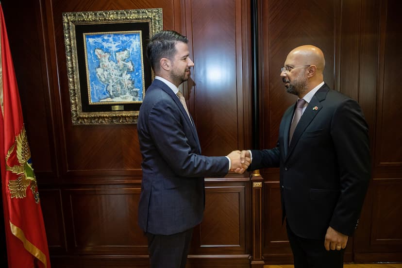 Predsjednik Milatović primio ambasadore Palestine i Hrvatske