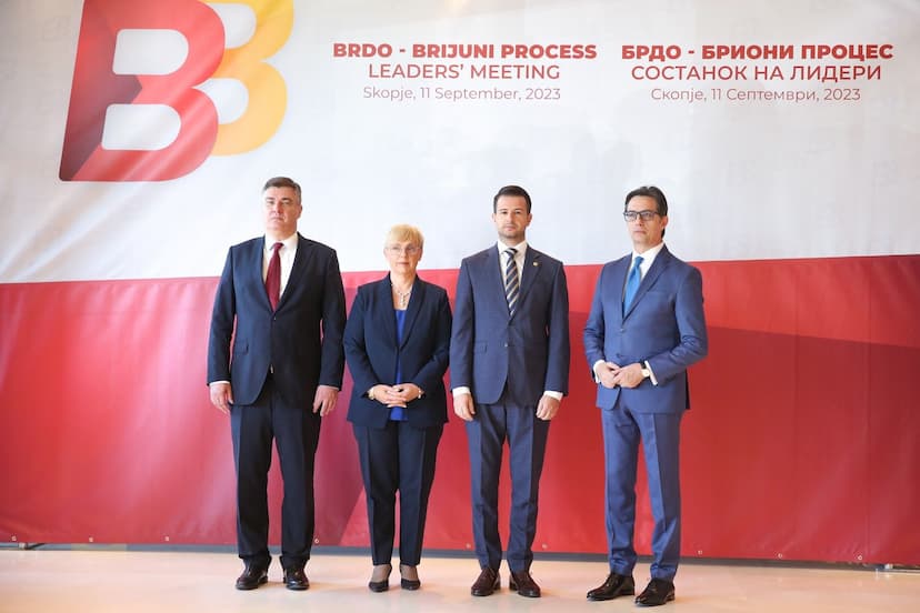 Predsjednik Milatović na samitu lidera Brdo Brioni Procesa u Skoplju