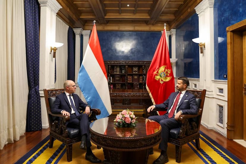 Predsjednik Milatović i premijer Luksemburga: Crna Gora, prva naredna članica EU