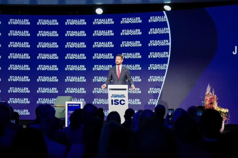 Predsjednik Milatović na simpozijumu St. Gallen: Promjene globalne moći oblikuju novu ulogu Zapadnog Balkana i Crne Gore 