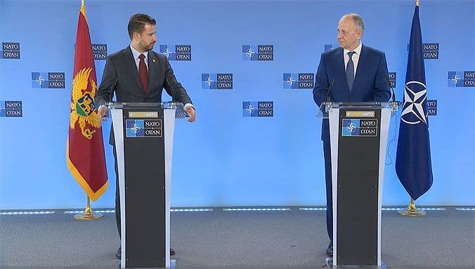 Izjava predsjednika Crne Gore Jakova Milatovića nakon posjete sjedištu NATO-a gdje je razgovarao sa Mirčeom Džoanom, zamjenikom generalnog sekretara