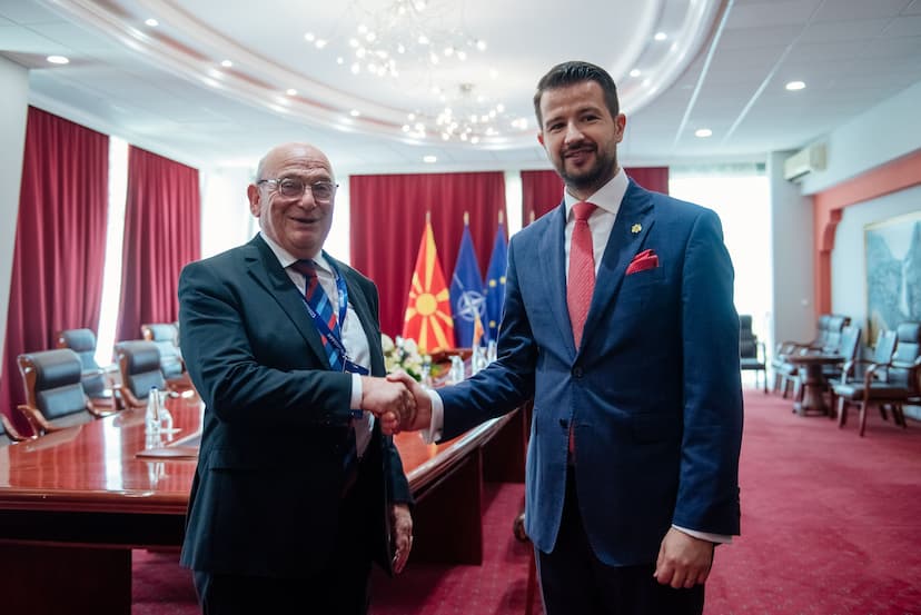 Predsjednik Milatović sa specijalnim izaslanikom premijera UK za Zapadni Balkan Stjuartom Pičom