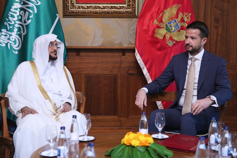 Predsjednik Milatović primio ministra islamskih poslova Kraljevine Saudijske Arabije Abdullatif bin Abdulaziz Al-Sheikh-a