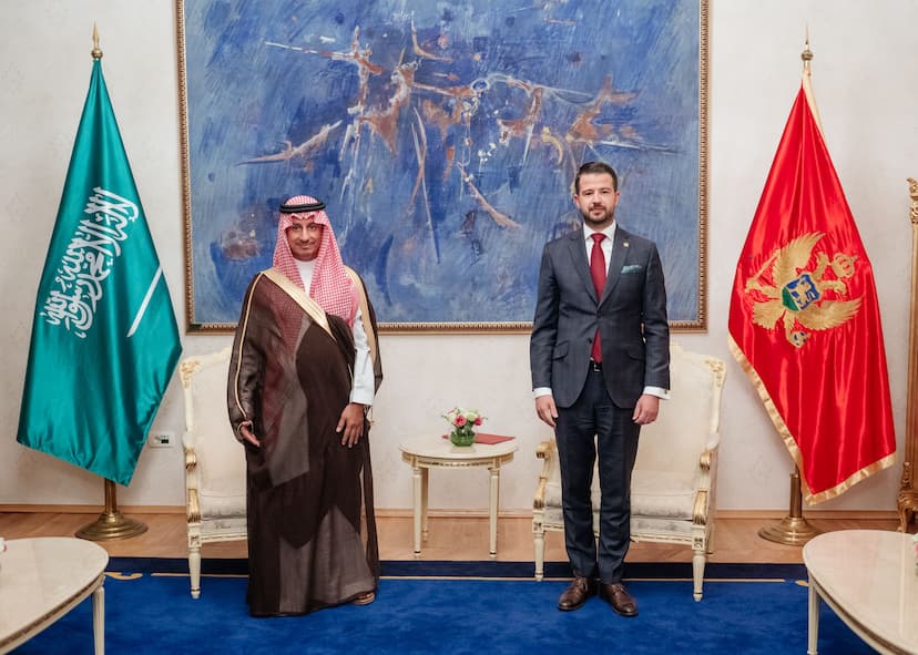 Predsjednik Milatović sastao se sa ministrom turizma Kraljevine Saudijske Arabije Ahmedom Al Khateebom