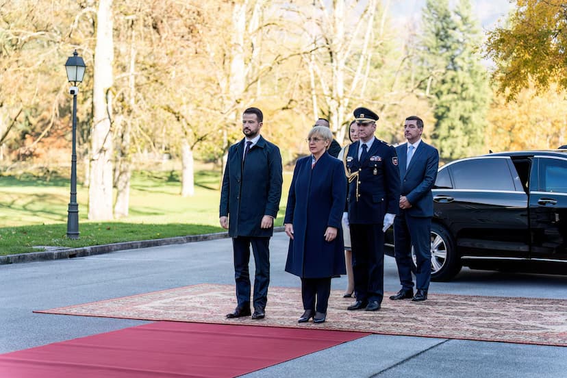 Predsjednik Crne Gore Jakov Milatović u zvaničnoj posjeti Republici Sloveniji