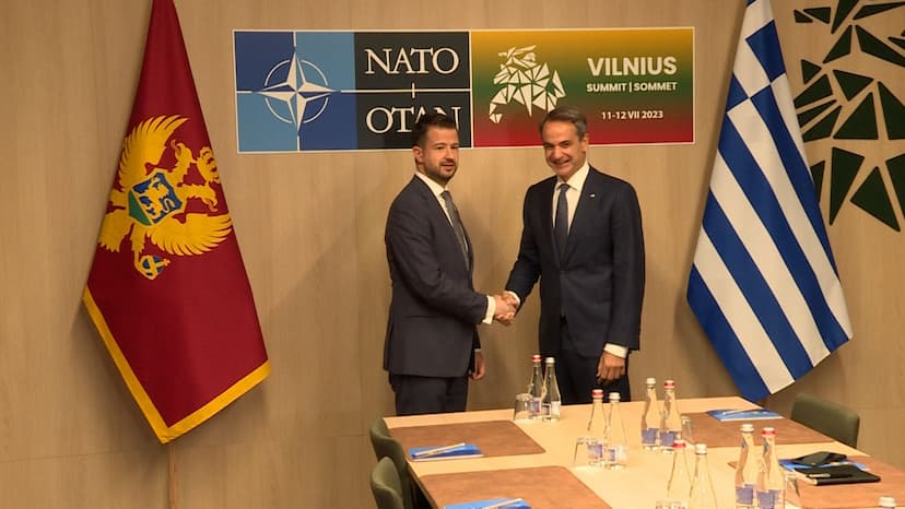 Predsjednik Milatović sastao se sa predsjednikom Vlade Republike Grčke Kirijakosom Micotakisom