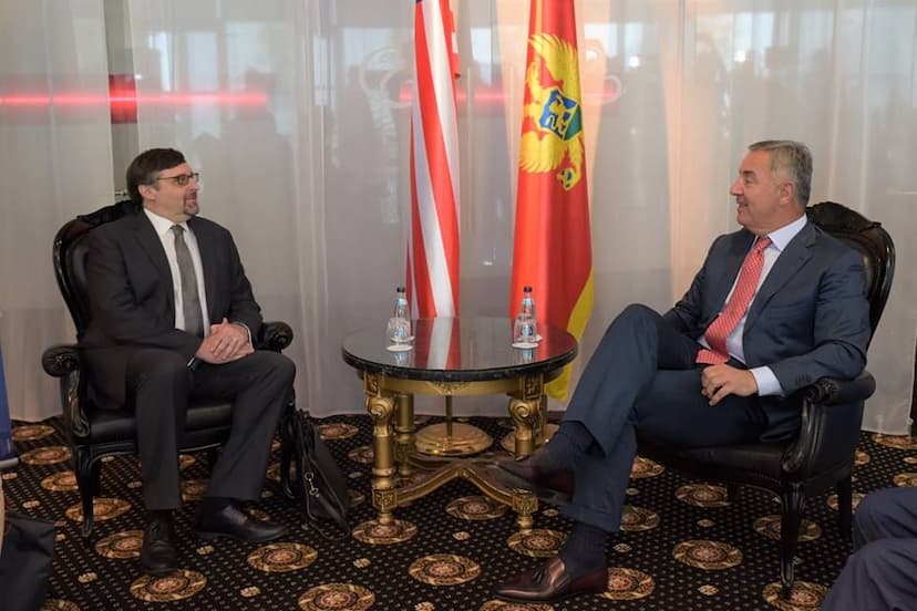 Susret Đukanović - Palmer