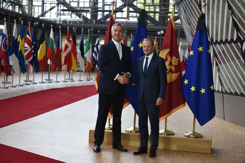 Susret Đukanović - Tusk