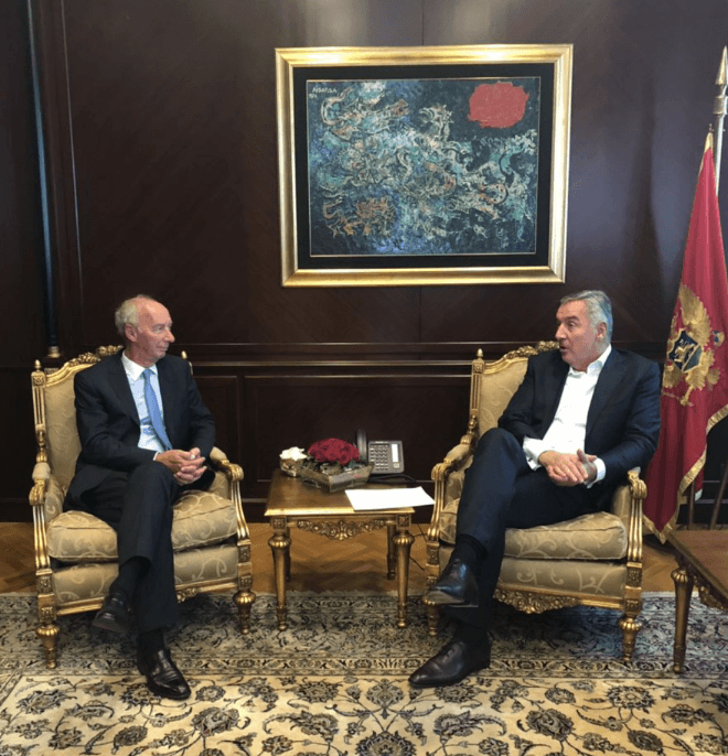 Saopštenje sa sastanka Đukanović - Đuliani