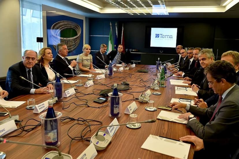 Sastanak predsjednika Đukanovića sa rukovodstvom italijanske državne kompanije Terna