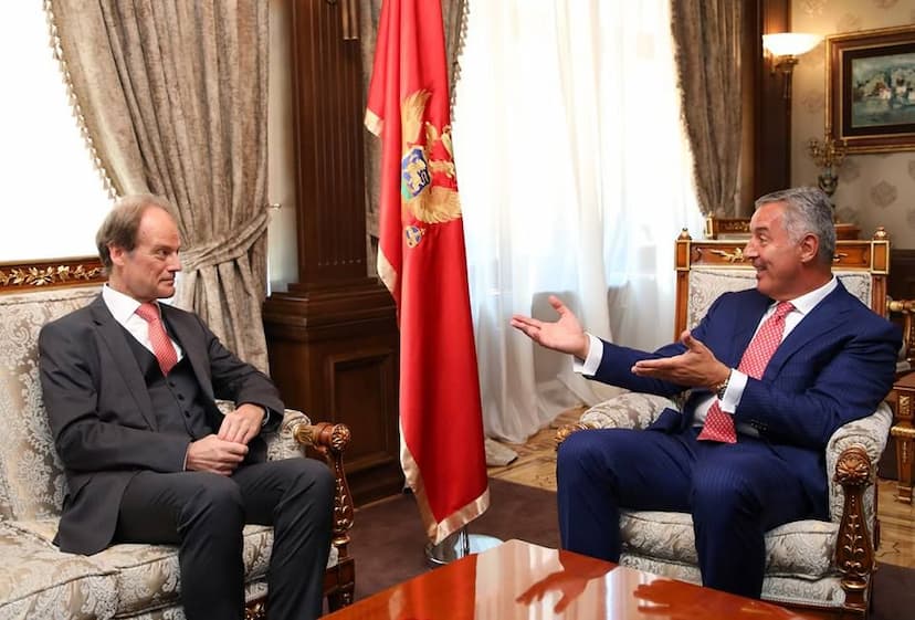 Saopštenje sa sastanka Đukanović - Matern