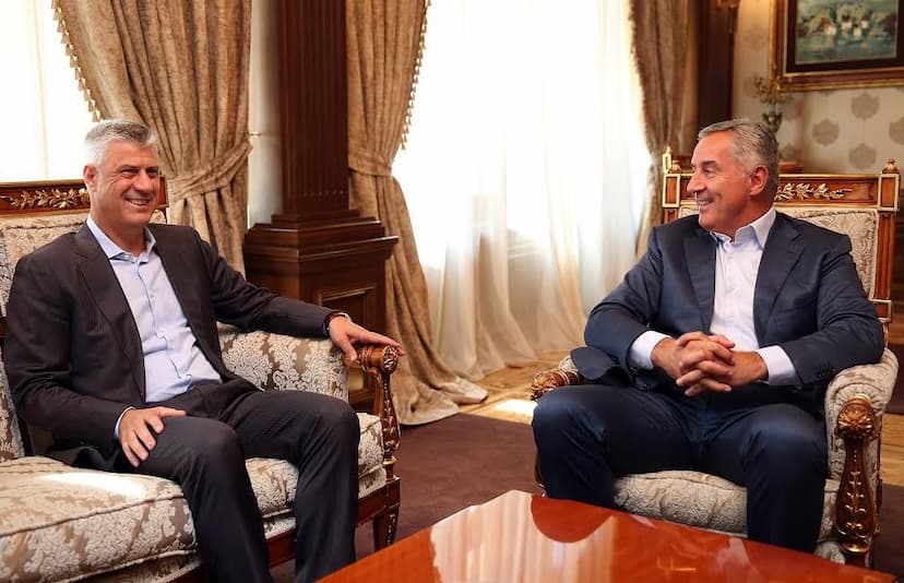 Saopštenje sa susreta Đukanović - Tači