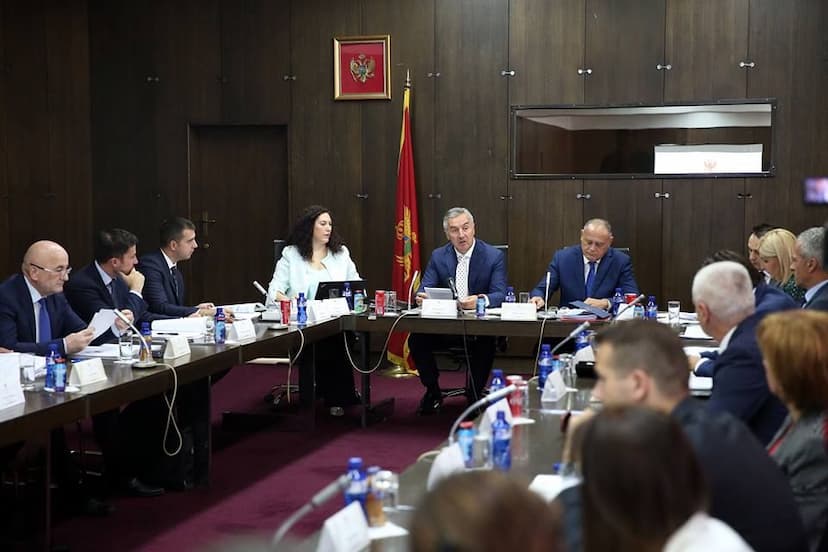 Predsjednik Đukanović predsjedavao 34. sjednicom Nacionalnog savjeta za održivi razvoj, klimatske promjene i integralno upravljanje obalnim područjem