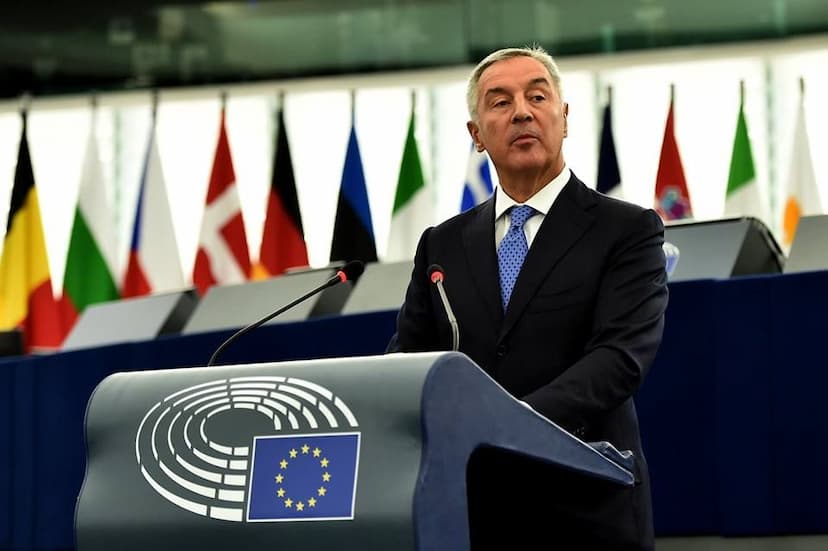 Izlaganje predsjednika Đukanovića na plenarnom zasijedanju Evropskog parlamenta