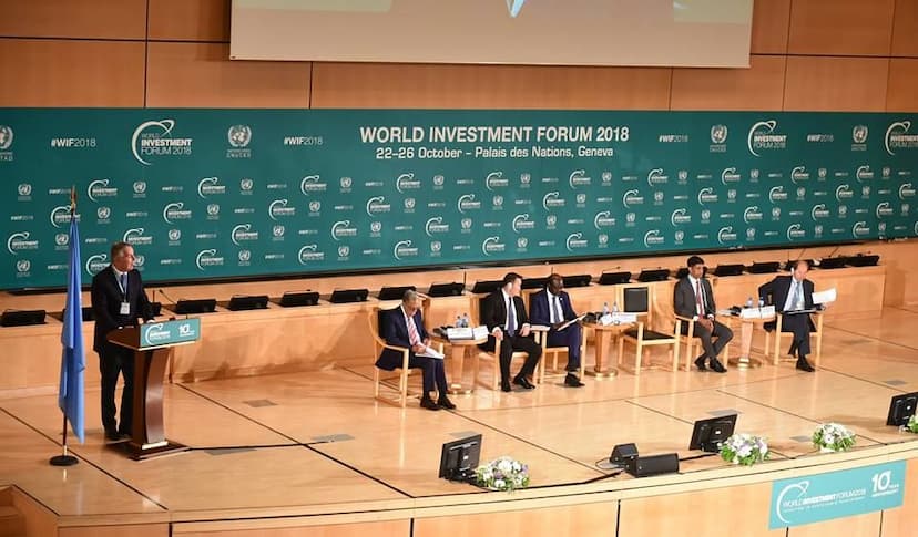 Izlaganje predsjednika Đukanovića na I Samitu globalnih lidera na UNCTAD Svjetskom investicionom forumu 2018