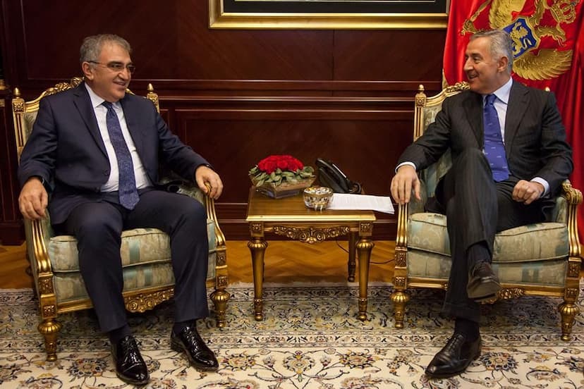 Predsjednik Đukanović primio u oproštajnu posjetu ambasadora Republike Turske u Crnoj Gori Serhata Galipa