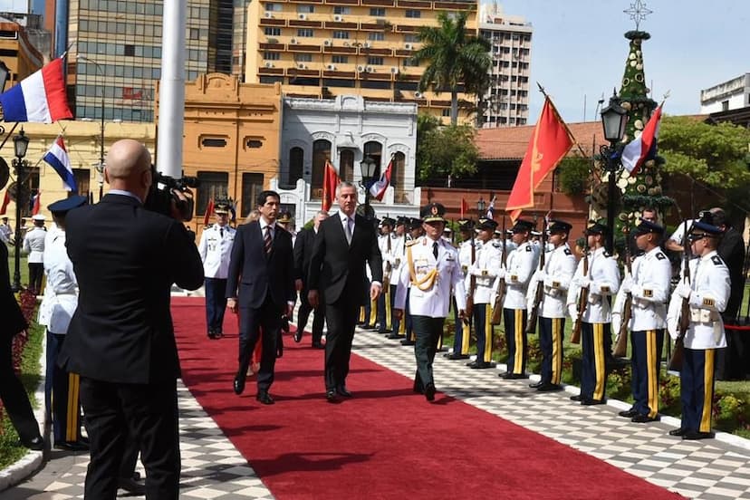 Predsjednik Đukanović u zvaničnoj posjeti Republici Paragvaj