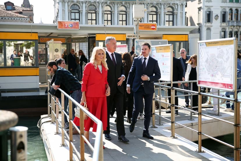 Predsjednik Đukanović otvorio Crnogorski paviljon na 58. Venecijanskom bijenalu