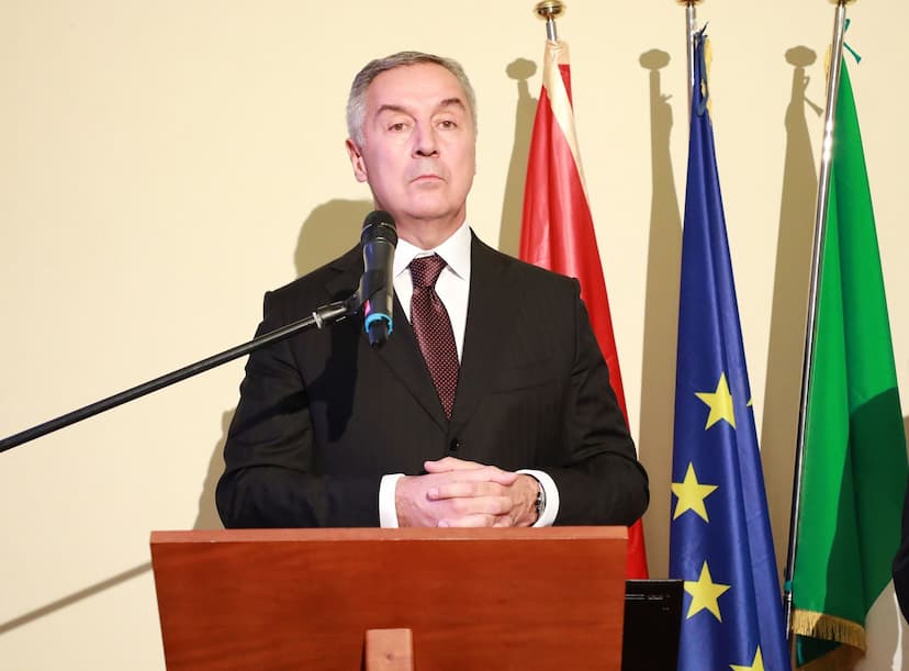 Govor predsjednika Đukanovića na svečanosti povodom Dana Republike Italije i 140 godina uspostavljana diplomatskih odnosa Crne Gore i Italije