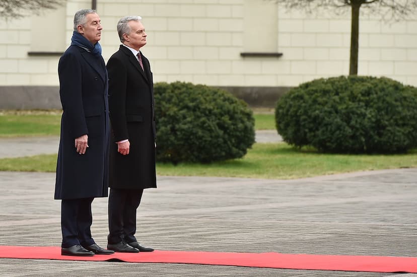 Predsjednik Crne Gore Milo Đukanović započeo zvaničnu posjetu Litvaniji