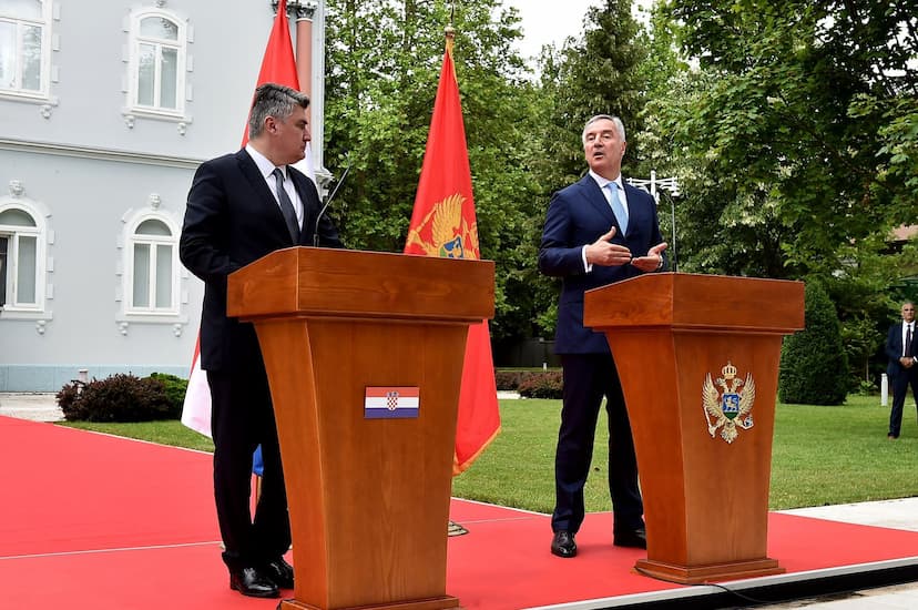 Odgovori predsjednika Đukanovića i Milanovića na novinarska pitanja