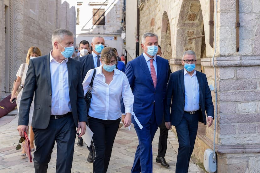 Predsjednik Đukanović u posjeti Opštini Kotor