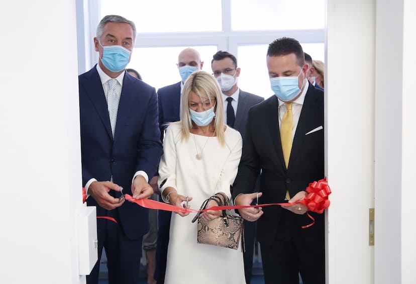 Predsjednik Đukanović pustio u rad Low-dose CT skener u KCCG