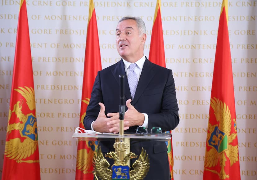 Odgovori na novinarska pitanja predsjednika Đukanovića nakon održanih konsultacija o mandataru za sastav Vlade Crne Gore