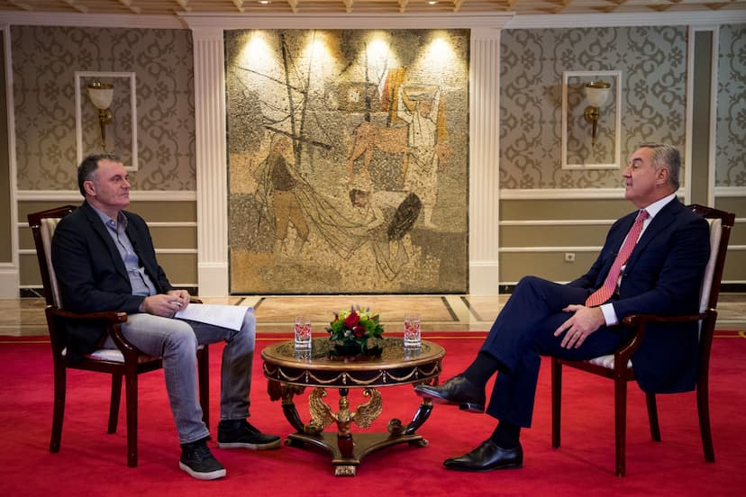 Intervju predsjednika Crne Gore Mila Đukanovića za agenciju MINA