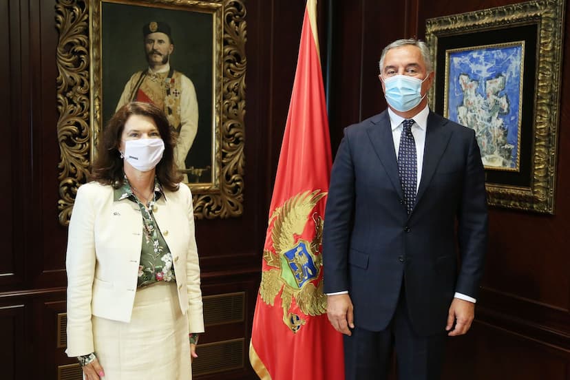 Predsjednik Đukanović primio predsjedavajuću OEBS-om i ministarku vanjskih poslova Kraljevine Švedske An Linde